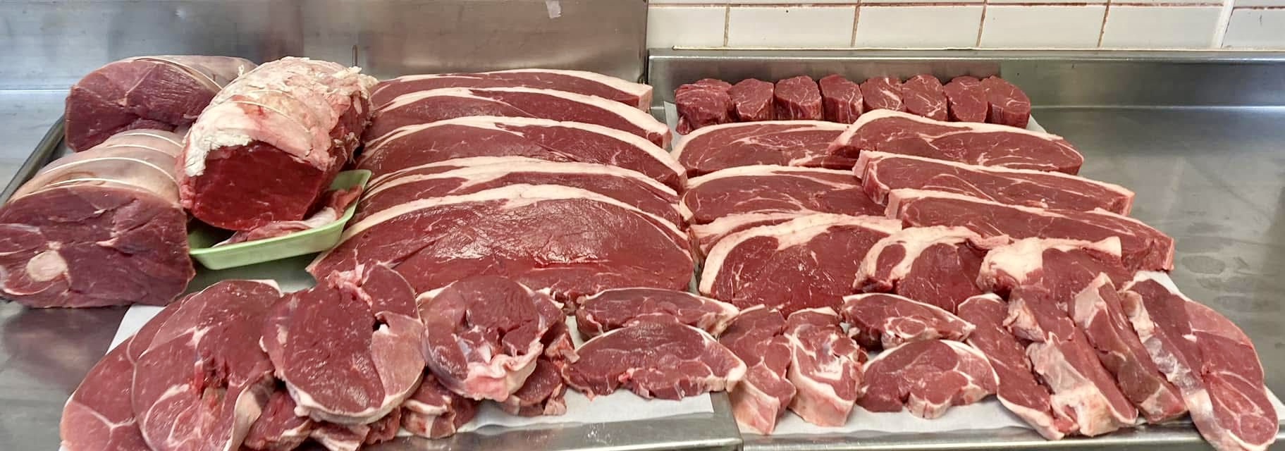 Bacon-wrapped ready-to-cook joints prepared at Pantri Dysynni
